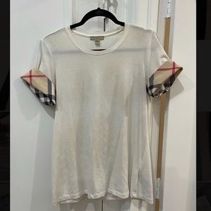 Burberry T-shirt White size Large